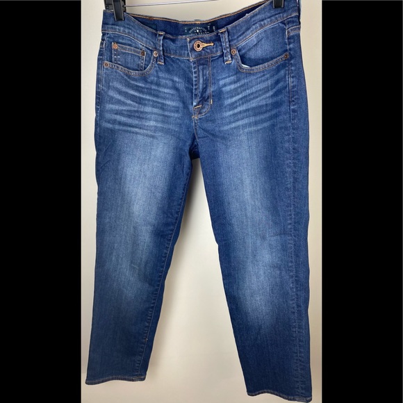 LUCKY BRAND SWEET CROP JEANS STRETCH DENIM, 6/28 - Picture 1 of 5